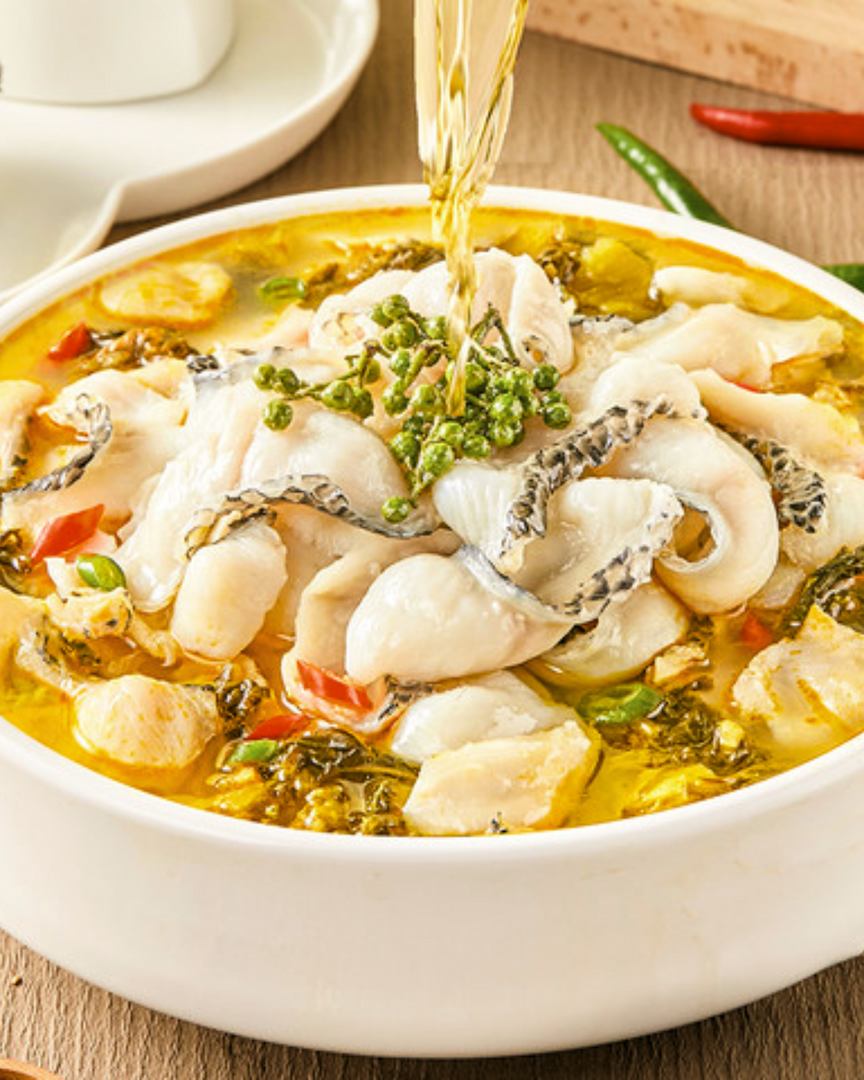 Golden Sauerkraut Fish
