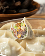 Load image into Gallery viewer, Vegetarian Mushroom Dumplings