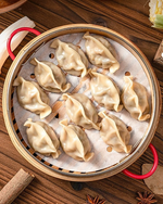 Load image into Gallery viewer, Vegetarian Mushroom Dumplings
