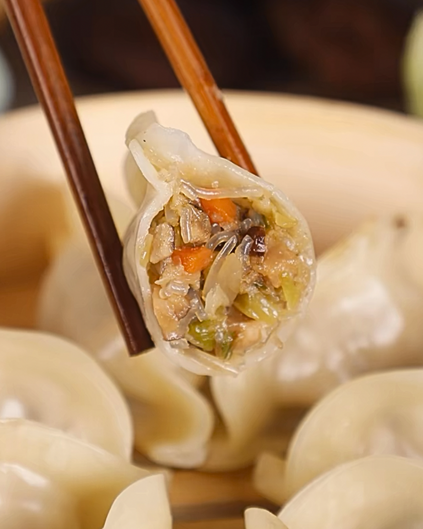Vegetable Vermicelli Dumplings