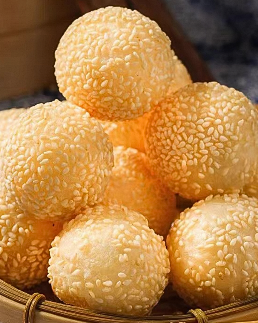 Mini Red Bean Sesame Balls