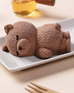 Load image into Gallery viewer, Little Bear Raspberry Chocolate Cake
