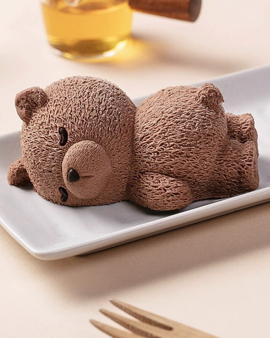Little Bear Raspberry Chocolate Cake