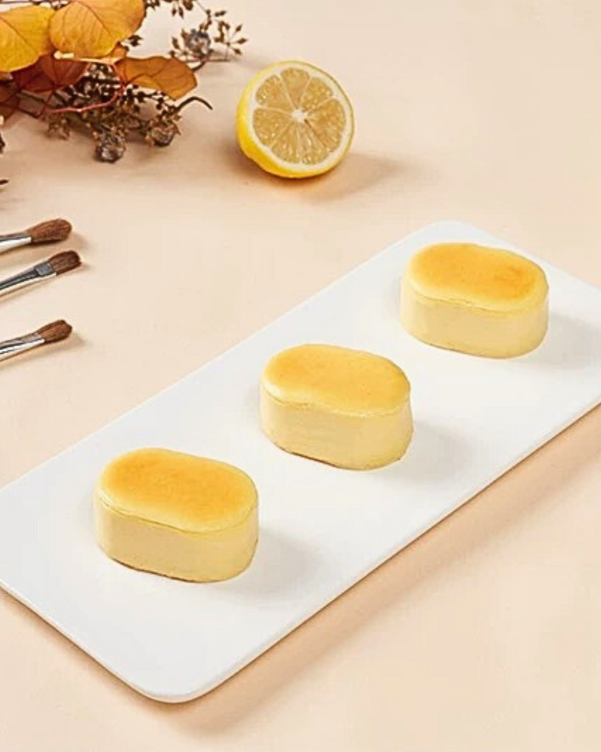 Half-baked cheesecake