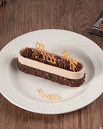 Load image into Gallery viewer, Hazelnut Heart Mousse Cake
