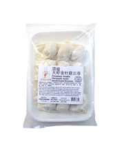 大虾金菇云吞