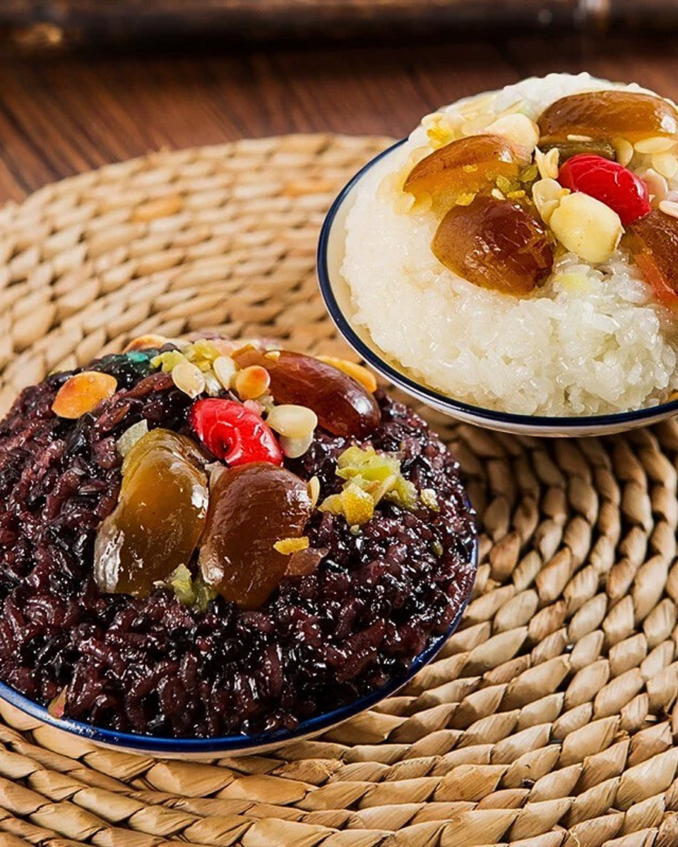 Mini two-color rice pudding – Jin Lian