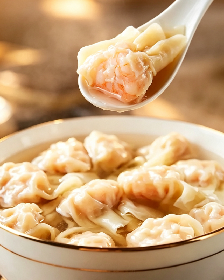 鲜虾马蹄云吞