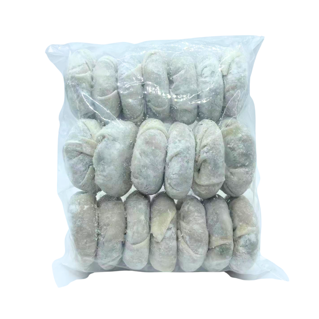 手工鲜虾韭菜饼