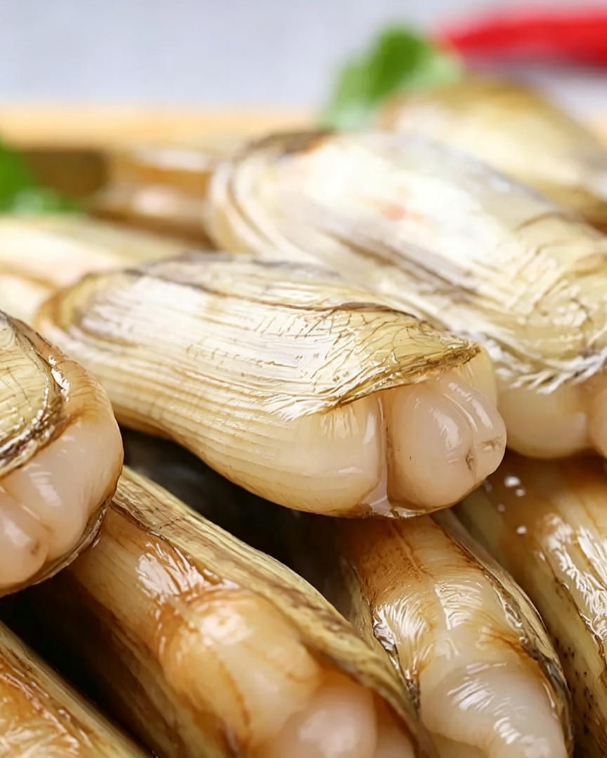 Frozen Cooked Razor Clams