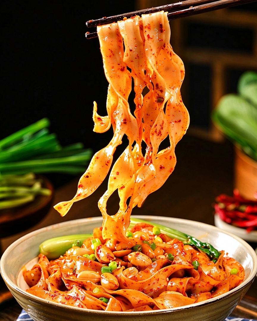 Spicy Sliced Noodles