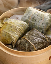 板栗鸡肉糯米鸡