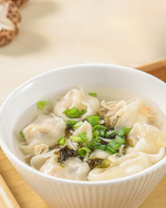 将图片加载到图库查看器中，菜肉云吞
