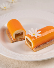 橙秋梓慕斯蛋糕